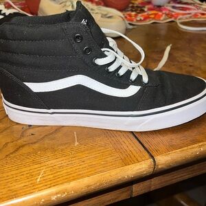 Vans Old Skool Black Canvas Women's Size 10